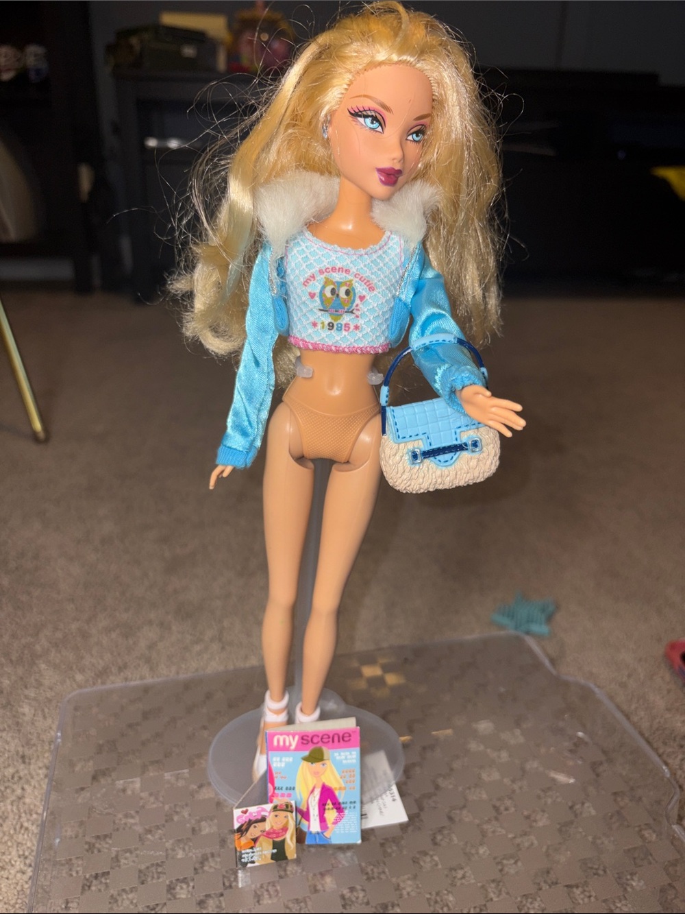 My scene Kennedy un-fur-gettable doll